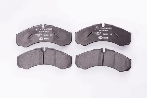 Diskinių stabdžių trinkelių rinkinys HELLA PAGID 8DB 355 005-371