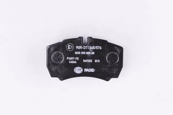 Diskinių stabdžių trinkelių rinkinys HELLA PAGID 8DB 355 005-381