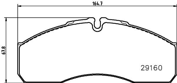 Diskinių stabdžių trinkelių rinkinys HELLA PAGID 8DB 355 005-401