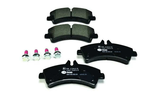 Diskinių stabdžių trinkelių rinkinys HELLA PAGID 8DB 355 005-541