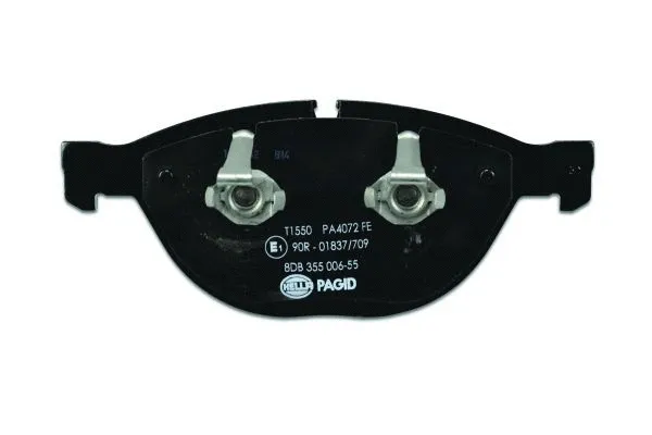 Diskinių stabdžių trinkelių rinkinys HELLA PAGID 8DB 355 006-551