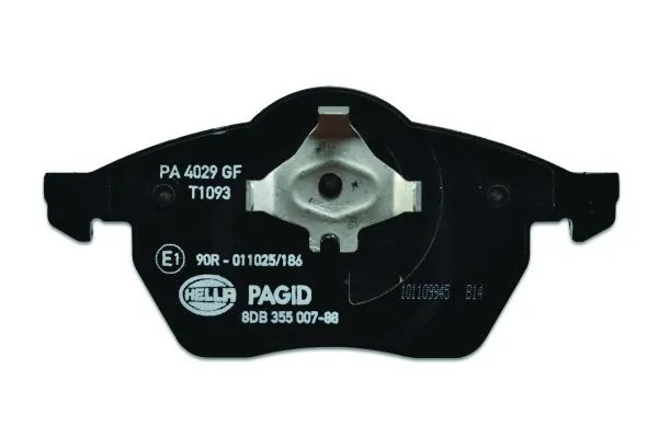 Diskinių stabdžių trinkelių rinkinys HELLA PAGID 8DB 355 007-881