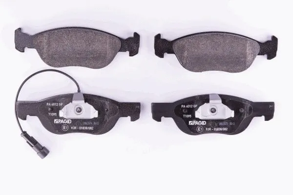 Diskinių stabdžių trinkelių rinkinys HELLA PAGID 8DB 355 007-901