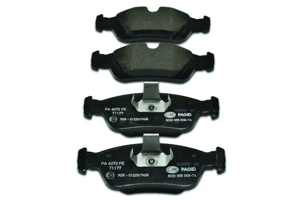 Diskinių stabdžių trinkelių rinkinys HELLA PAGID 8DB 355 008-741