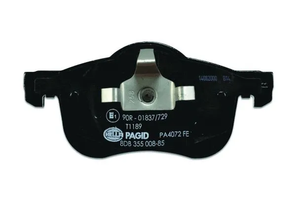 Diskinių stabdžių trinkelių rinkinys HELLA PAGID 8DB 355 008-851