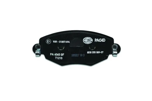 Diskinių stabdžių trinkelių rinkinys HELLA PAGID 8DB 355 009-071