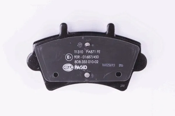 Diskinių stabdžių trinkelių rinkinys HELLA PAGID 8DB 355 010-021