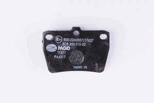 Diskinių stabdžių trinkelių rinkinys HELLA PAGID 8DB 355 010-521