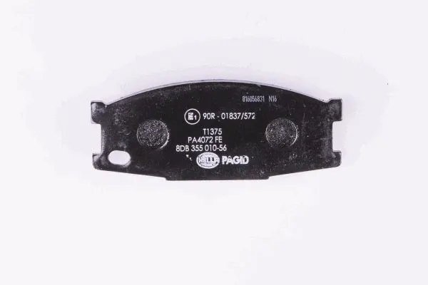 Diskinių stabdžių trinkelių rinkinys HELLA PAGID 8DB 355 010-561