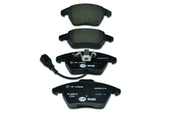 Diskinių stabdžių trinkelių rinkinys HELLA PAGID 8DB 355 010-581
