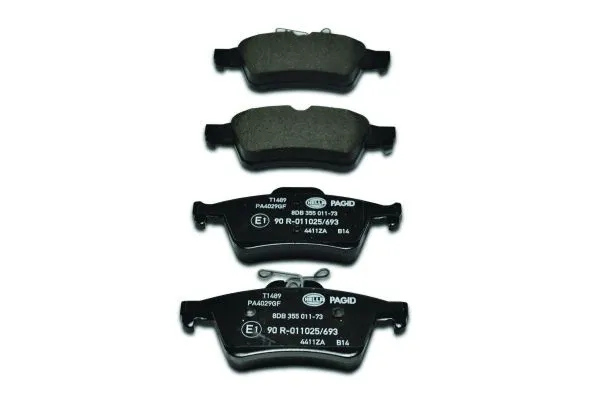 Diskinių stabdžių trinkelių rinkinys HELLA PAGID 8DB 355 011-731