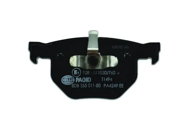 Diskinių stabdžių trinkelių rinkinys HELLA PAGID 8DB 355 011-801
