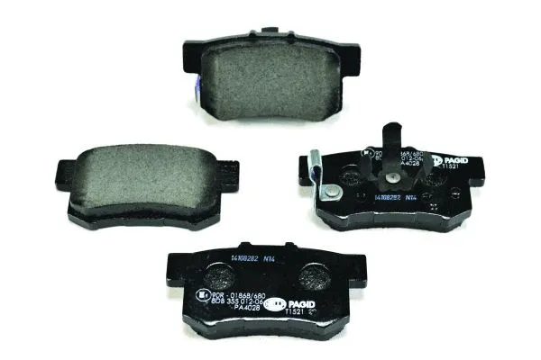 Diskinių stabdžių trinkelių rinkinys HELLA PAGID 8DB 355 012-061