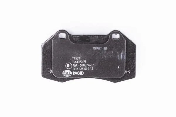 Diskinių stabdžių trinkelių rinkinys HELLA PAGID 8DB 355 012-151