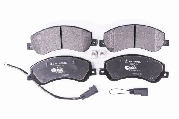 Diskinių stabdžių trinkelių rinkinys HELLA PAGID 8DB 355 012-761