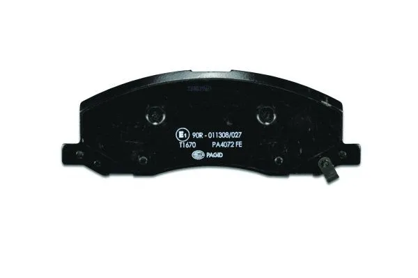 Diskinių stabdžių trinkelių rinkinys HELLA PAGID 8DB 355 013-061