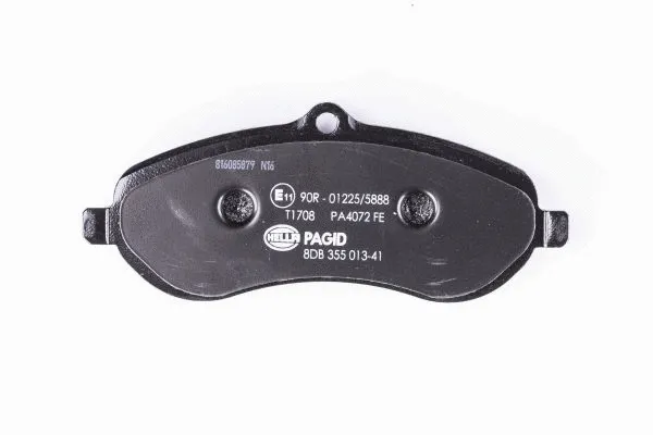 Diskinių stabdžių trinkelių rinkinys HELLA PAGID 8DB 355 013-411