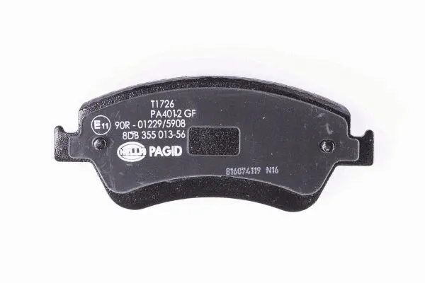 Diskinių stabdžių trinkelių rinkinys HELLA PAGID 8DB 355 013-561