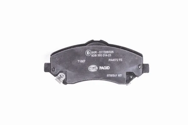 Diskinių stabdžių trinkelių rinkinys HELLA PAGID 8DB 355 014-231