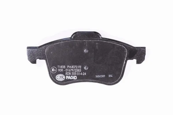 Diskinių stabdžių trinkelių rinkinys HELLA PAGID 8DB 355 014-241