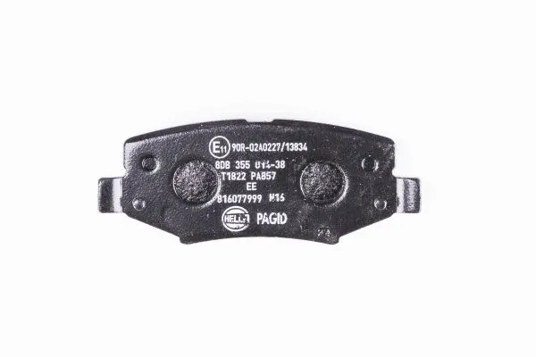 Diskinių stabdžių trinkelių rinkinys HELLA PAGID 8DB 355 014-381