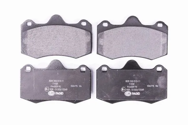 Diskinių stabdžių trinkelių rinkinys HELLA PAGID 8DB 355 015-111