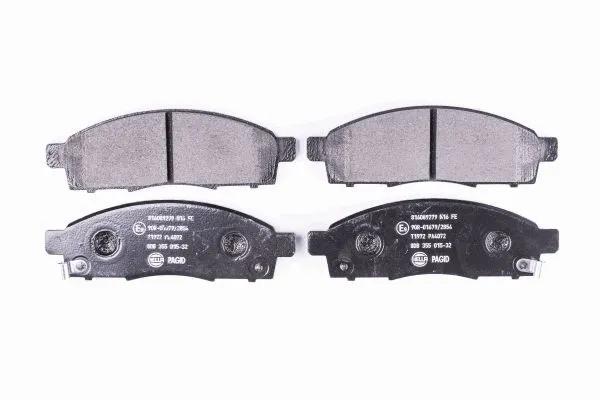 Diskinių stabdžių trinkelių rinkinys HELLA PAGID 8DB 355 015-321