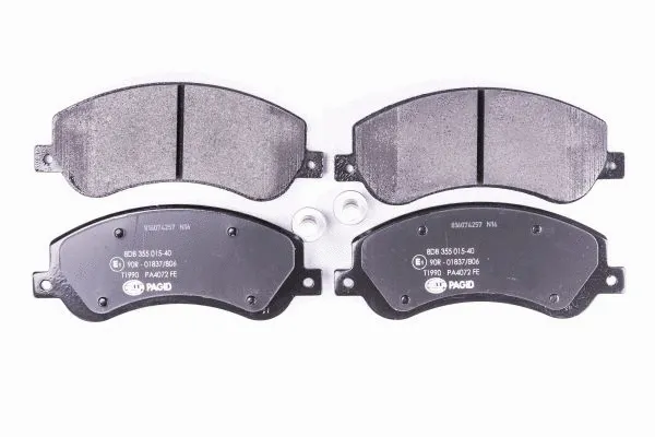Diskinių stabdžių trinkelių rinkinys HELLA PAGID 8DB 355 015-401