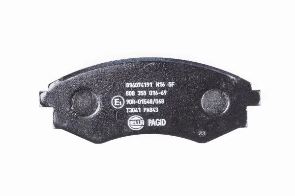 Diskinių stabdžių trinkelių rinkinys HELLA PAGID 8DB 355 016-691