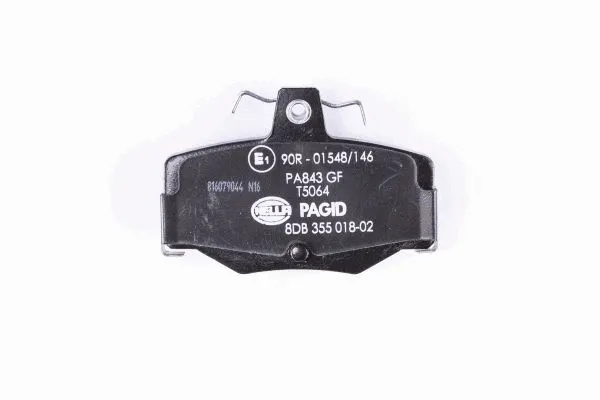 Diskinių stabdžių trinkelių rinkinys HELLA PAGID 8DB 355 018-021