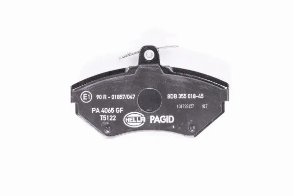 Diskinių stabdžių trinkelių rinkinys HELLA PAGID 8DB 355 018-451