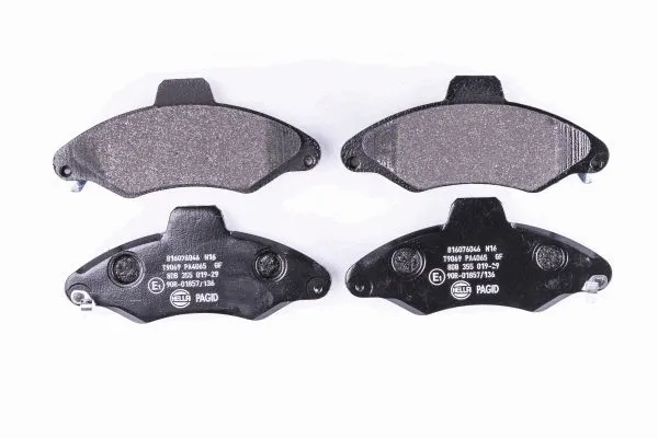 Diskinių stabdžių trinkelių rinkinys HELLA PAGID 8DB 355 019-291