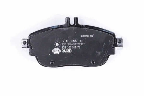 Diskinių stabdžių trinkelių rinkinys HELLA PAGID 8DB 355 019-721