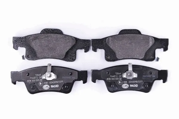 Diskinių stabdžių trinkelių rinkinys HELLA PAGID 8DB 355 020-351