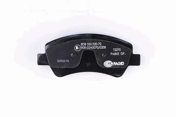 Diskinių stabdžių trinkelių rinkinys HELLA PAGID 8DB 355 020-721