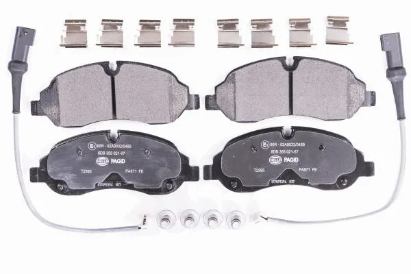 Diskinių stabdžių trinkelių rinkinys HELLA PAGID 8DB 355 021-571