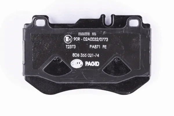 Diskinių stabdžių trinkelių rinkinys HELLA PAGID 8DB 355 021-741