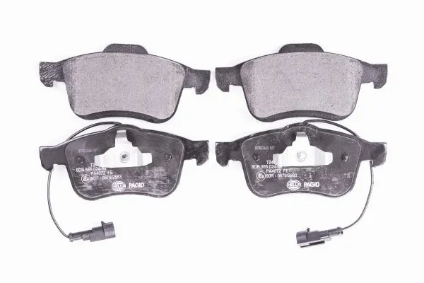 Diskinių stabdžių trinkelių rinkinys HELLA PAGID 8DB 355 024-691