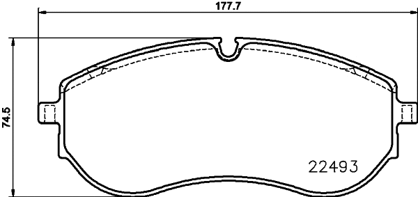 Diskinių stabdžių trinkelių rinkinys HELLA PAGID 8DB 355 039-521