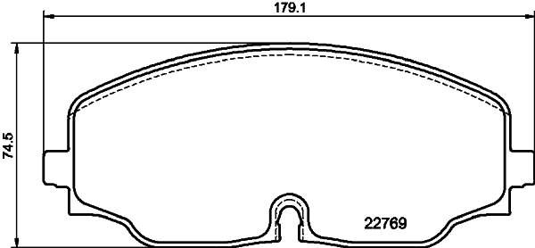 Diskinių stabdžių trinkelių rinkinys HELLA PAGID 8DB 355 039-941