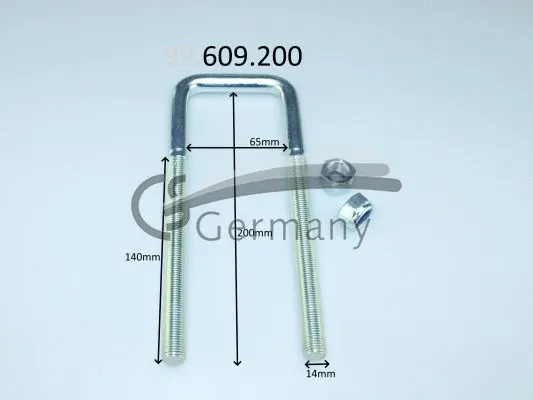 Lingės spaustukas CS Germany 99.609.200