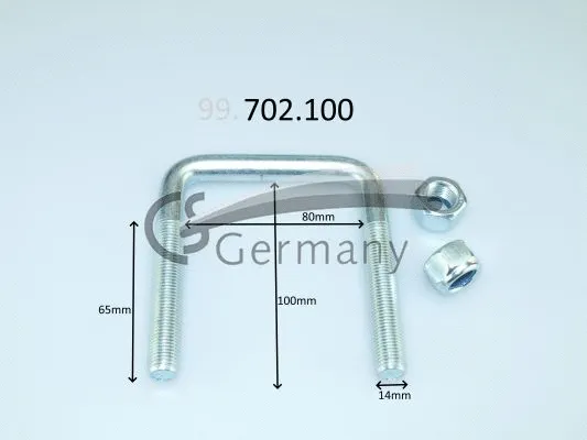 Lingės spaustukas CS Germany 99.702.100