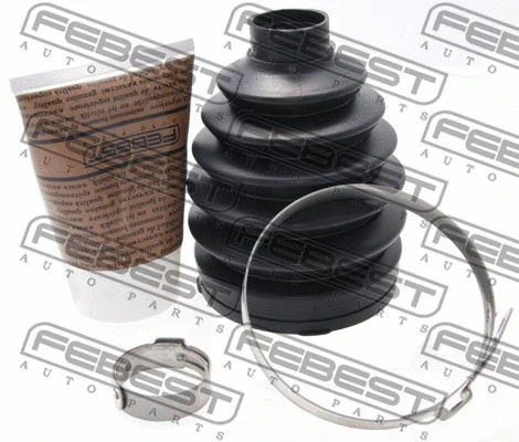 Kardaninio veleno gofruotoji membrana FEBEST 0217P-J1016
