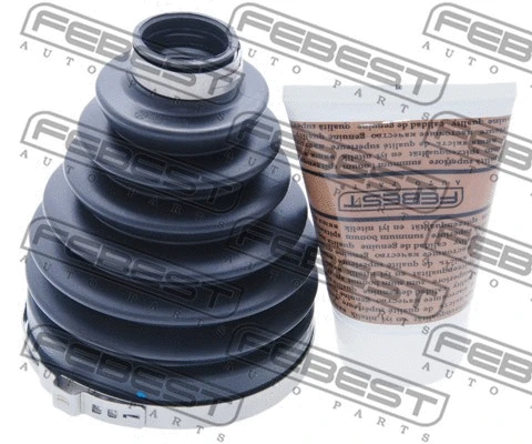 Kardaninio veleno gofruotoji membrana FEBEST 0217P-J32