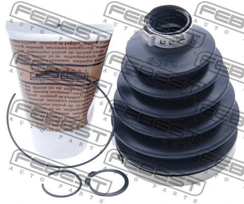 Kardaninio veleno gofruotoji membrana FEBEST 0417P-KB4