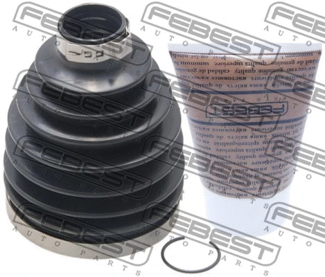 Kardaninio veleno gofruotoji membrana FEBEST 2417P-DUSTAWD