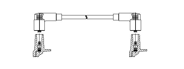 Uždegimo laidas BREMI 114/75