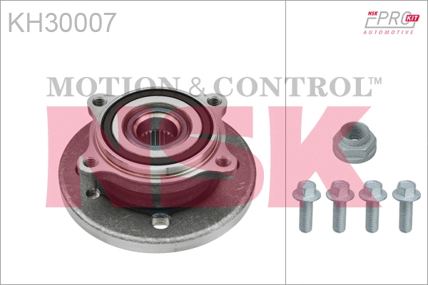 Rato guolio komplektas NSK KH30007