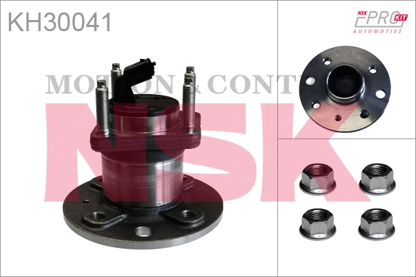 Rato guolio komplektas NSK KH30041