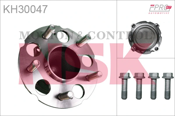 Rato guolio komplektas NSK KH30047